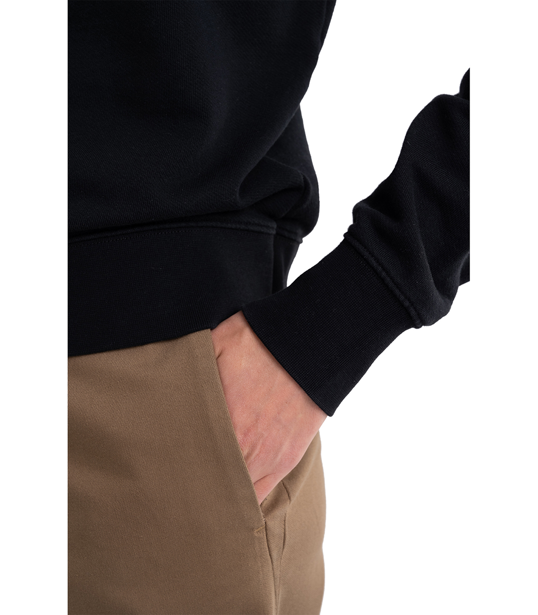 オーセンティックロゴ コットンフリース 詳細画像 ブラック 7